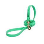 Green Waterproof Central Asian Shepherd Leash Made of Biothane