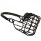 Frost-Resistant Wire Cage Central Asian Shepherd Muzzle with One Adjustable Strap