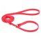 Durable Red Biothane Central Asian Shepherd Leash and Collar Combo