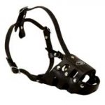 Anti Barking Leather Central Asian Shepherd Muzzle