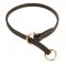 Central Asian Shepherd Leather Choke Collar Effective Training