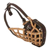 Basket-Like Central Asian Shepherd Muzzle Leather