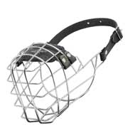 'The Silencer' Wire Cage Central Asian Shepherd Muzzle With One Strap