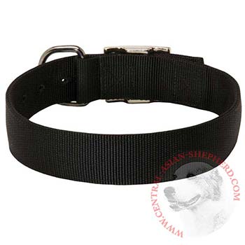 Nylon Collar for Central Asian Shepherd Comfy Training