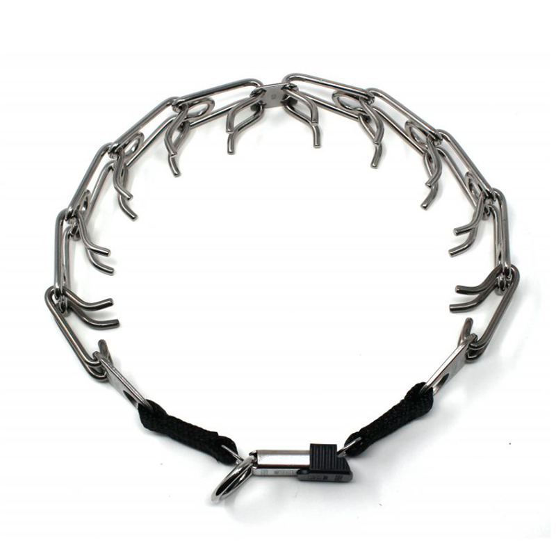 Herm Sprenger Stainless Steel Prong Collar with Quick Release Buckle (4 mm x 25 inches)