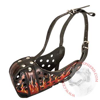 Adjustable Central Asian Shepherd Muzzle